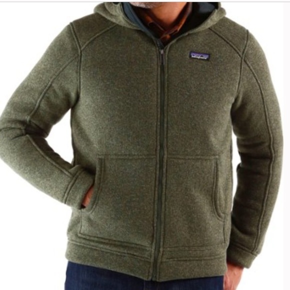 Patagonia Insulated Better Sweater Hoodie Men Green Gorp Outdoor Hiking Winter